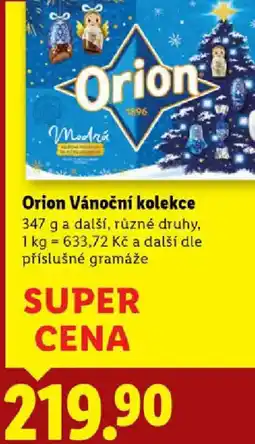 Lidl Orion Vánoční kolekce nabídka