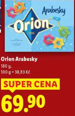 Lidl Orion Arabesky nabídka