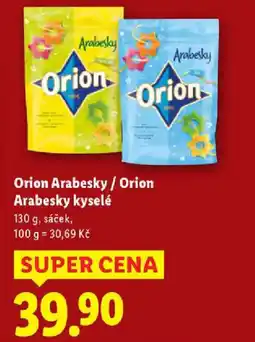Lidl Orion Arabesky / Orion Arabesky kyselé nabídka