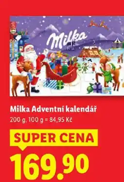 Lidl Milka Adventní kalendář nabídka