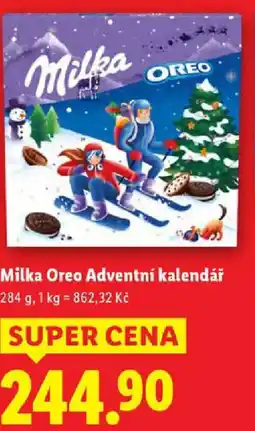 Lidl Milka Oreo Adventní kalendář nabídka