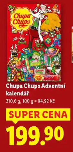 Lidl Chupa Chups Adventní kalendář nabídka