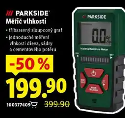 Lidl PARKSIDE Měřič vlhkosti nabídka