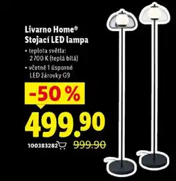 Lidl Livarno Home® Stojací LED lampa nabídka