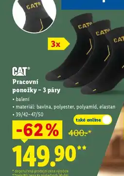 Lidl Pracovní ponožky - 3 páry nabídka