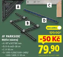 Lidl PARKSIDE® Měřicí nástroj nabídka
