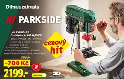 Lidl PARKSIDE Stolní vrtačka 400 W/350 W nabídka