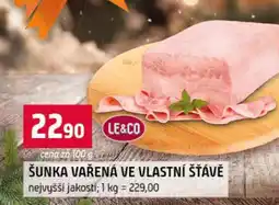 Terno ŠUNKA VAŘENÁ VE VLASTNÍ ŠŤÁVĚ nabídka