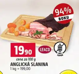Terno Anglická slanina nabídka
