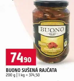Terno BUONO SUŠENÁ RAJČATA nabídka