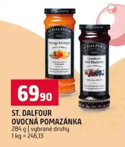 Terno St. Dalfour ovocná pomazánka nabídka