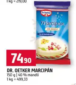 Terno Dr. Oetker Marcipán nabídka
