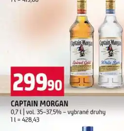 Terno Captain Morgan nabídka