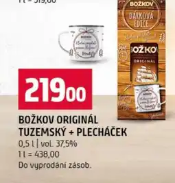 Terno BOŽKOV ORIGINÁL TUZEMSKÝ + PLECHÁČEK nabídka