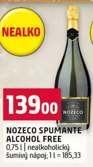 Terno NOZECO SPUMANTE ALCOHOL FREE nabídka