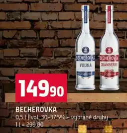 Terno Becherovka nabídka