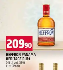 Terno HEFFRON PANAMA HERITAGE RUM nabídka
