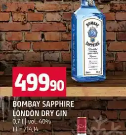 Terno Bombay Sapphire London Dry Gin nabídka