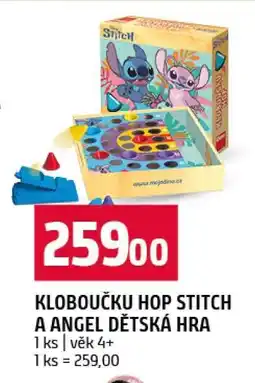 Terno KLOBOUČKU HOP STITCH A ANGEL DĚTSKÁ HRA nabídka