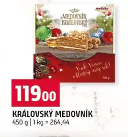 Terno KRÁLOVSKÝ MEDOVNÍK nabídka
