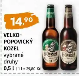 Terno VELKOPOPOVICKÝ Kozel vybrané druhy nabídka