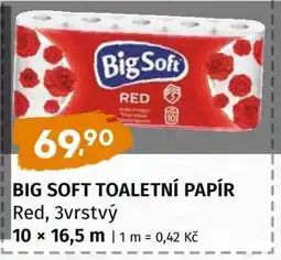 Terno Big Soft Toaletní papír nabídka