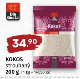 Terno Kokos strouhaný nabídka