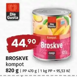 Terno Broskve kompot nabídka