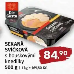 Terno Sekaná svíčková nabídka