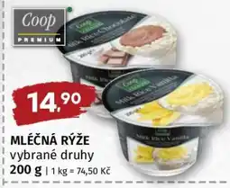 Terno MLÉČNÁ RÝŽE vybrané druhy nabídka