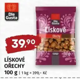 Terno Lískové ořechy nabídka