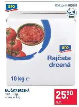 Makro Rajčata drcená nabídka