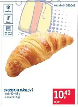 Makro Croissant máslový nabídka