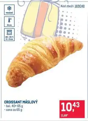 Makro Croissant máslový nabídka