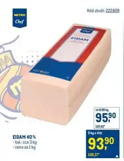 Makro Eidam 40 % nabídka