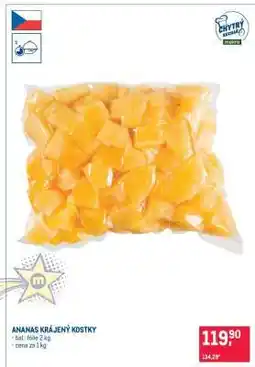Makro ANANAS KRÁJENÝ KOSTKY nabídka