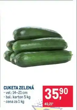Makro Cuketa zelená nabídka