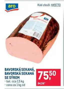 Makro Bavorská sekaná, Bavorská sekaná se sýrem nabídka