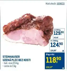Makro STEINHAUSER UZENÁ PLEC BEZ KOSTI nabídka