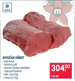 Makro DIVOČÁK HŘBET nabídka