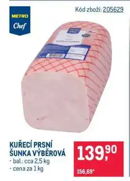 Makro Kuřecí prsní šunka výběrová nabídka