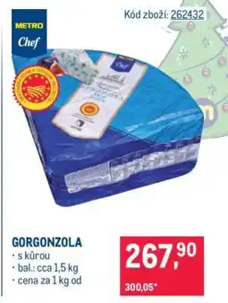 Makro Gorgonzola nabídka