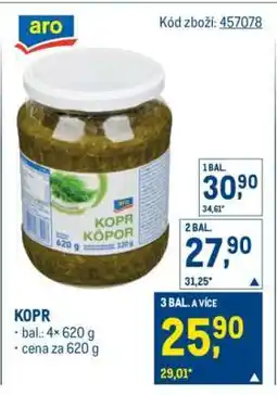 Makro Kopr nabídka
