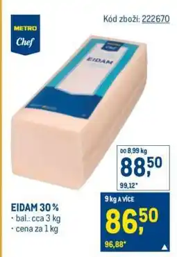 Makro Eidam 30 % nabídka
