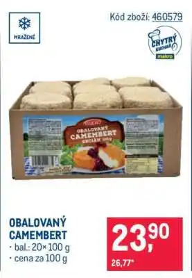 Makro Obalovaný camembert nabídka
