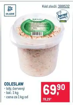 Makro Coleslaw nabídka