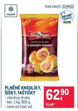 Makro Plněné knedlíky, šišky, taštičky nabídka