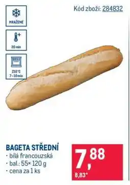Makro Bageta střední nabídka