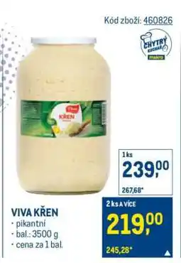 Makro VIVA Křen nabídka