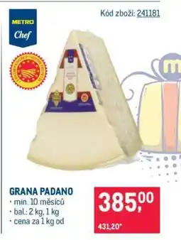 Makro Grana Padano nabídka
